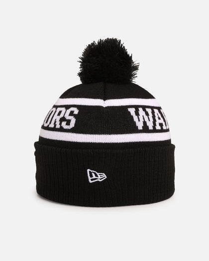 New Era New Zealand Warriors 'NRL Black White Beanies' Knitted Beanie Black
