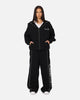 Carre Script Hoodie Black