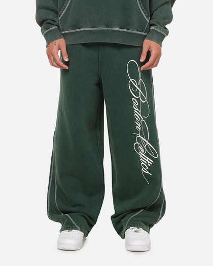 Mitchell & Ness Boston Celtics Star Script Relaxed Track Pants Pine Green