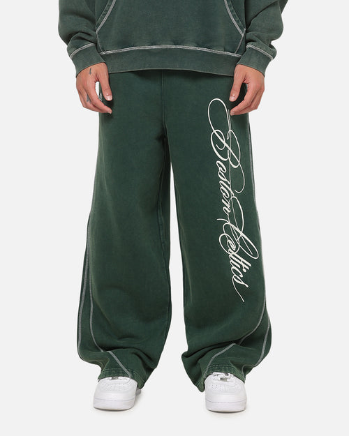 Mitchell & Ness Boston Celtics Star Script Relaxed Track Pants Pine Green