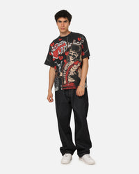 Culture Kings X WWE Shawn Michaels All Over Print T-Shirt Black