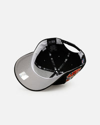 New Era New Orleans Saints 'Black And Team Color' 9FORTY A-Frame Snapback Black/Official Team Color