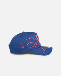 New Era Newcastle Knights 'NRL Electric' 9FORTY A-Frame Snapback Official Team Colour