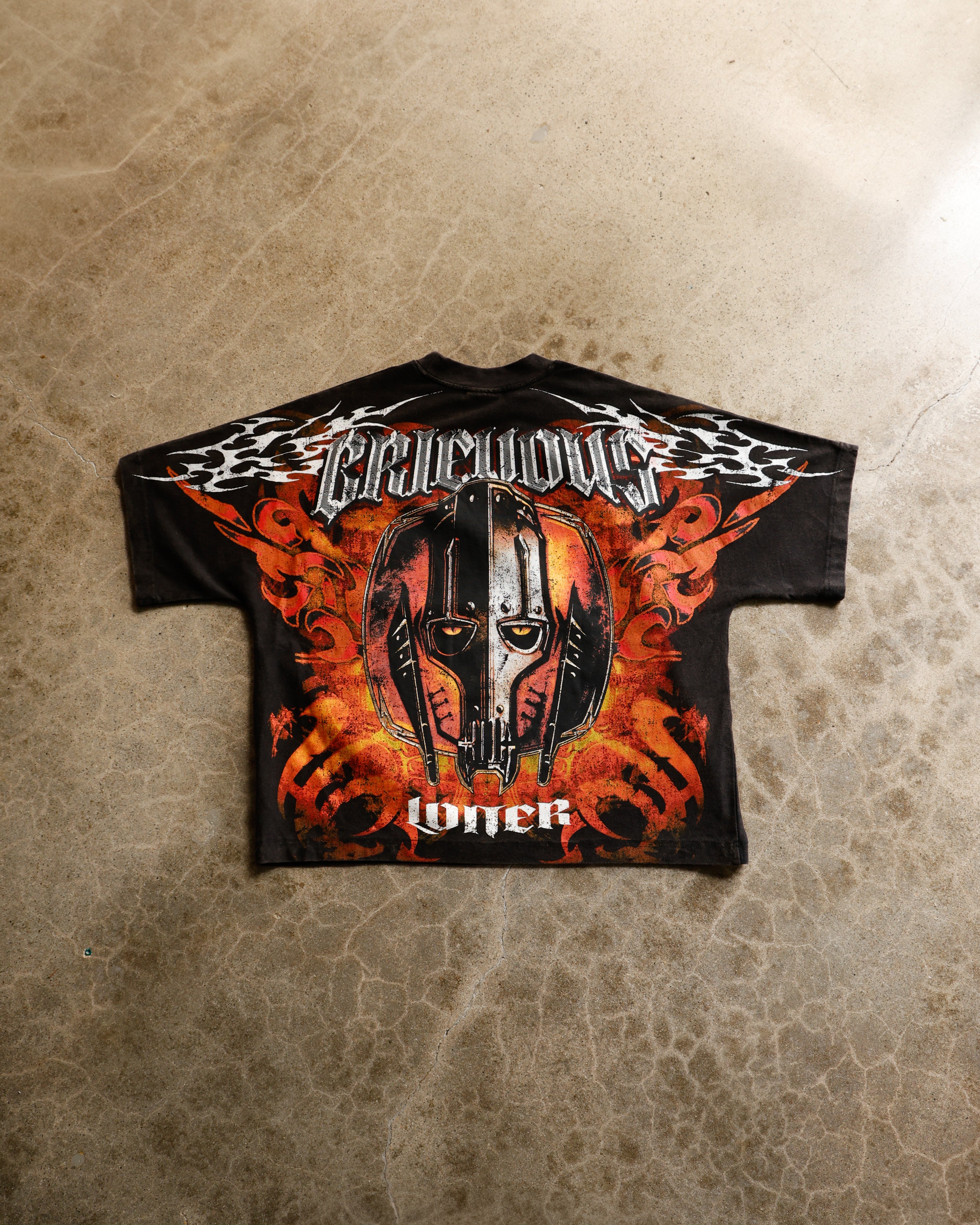 Loiter Star Wars Grievous Vintage T-Shirt Black/Red | Culture Kings US