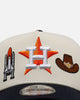 New Era Houston Astros 'Chrome City Icons' 9FORTY A-Frame Snapback Chrome/Official Team Color