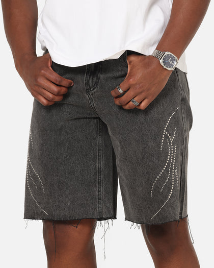 Saint Morta Sanctified Jorts Aged Grey