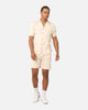 XXIII Puzzle Knit Shorts Beige/Off White
