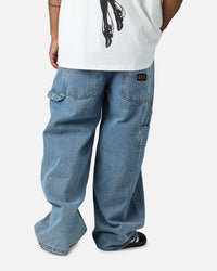 Carre Baggy Carpenter Jeans Mid Blue Wash