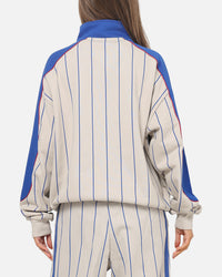 Carre Los Angeles City Series Quarter Zip Crewneck Grey/Blue