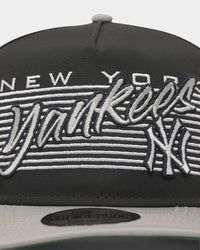 New Era New York Yankees 'Retro Block Script' Golfer Snapback Navy