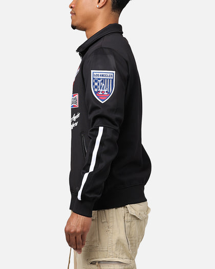 Pro Standard Los Angeles Dodgers Fast Lane Track Jacket Black