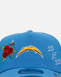 New Era Los Angeles Chargers 'One Love' 9FORTY A-Frame Snapback Official Team Color