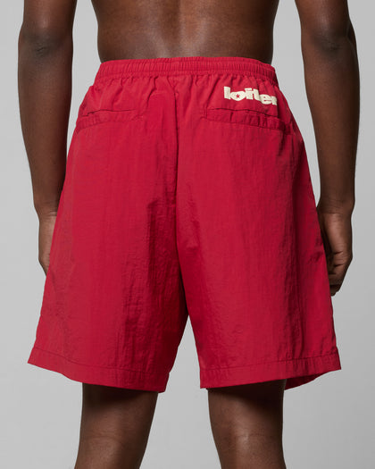 Loiter Rodeo Shorts Red