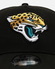 New Era  Jacksonville Jaguars 'Black And Team Color' 9FORTY A-Frame Snapback Black/Official Team Color