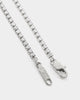 NXS 2MM Micro Tennis Necklace White Gold