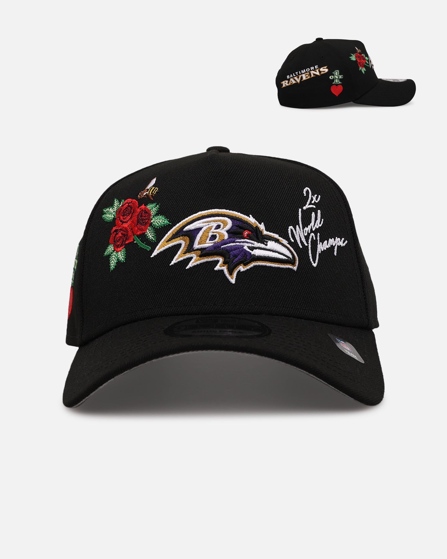 New Era Baltimore Ravens 'One Love' 9FORTY A-Frame Snapback