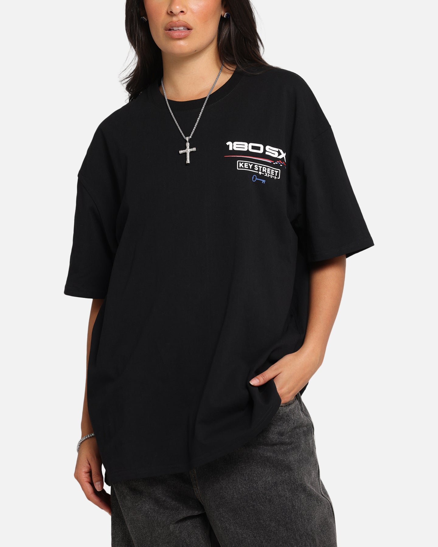 Key Street Nismo 180SX T-Shirt Black | Culture Kings US