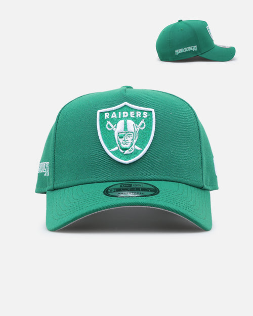 New Era Las Vegas Raiders 'Polychromatic' 9FORTY A-Frame Snapback Kelly Green