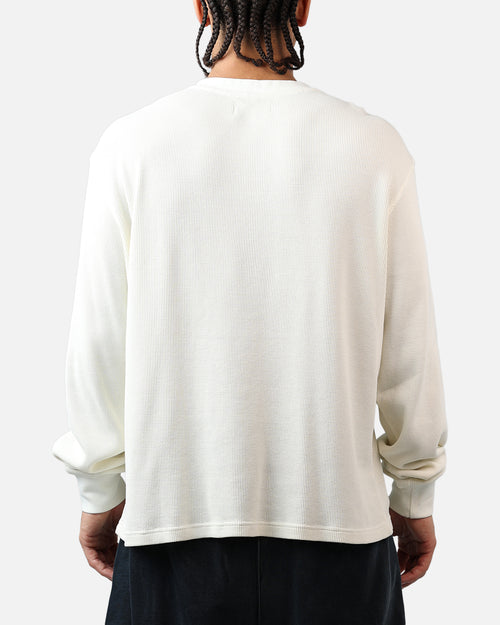 American Thrift Waffle Henley Shirt Washed Stone