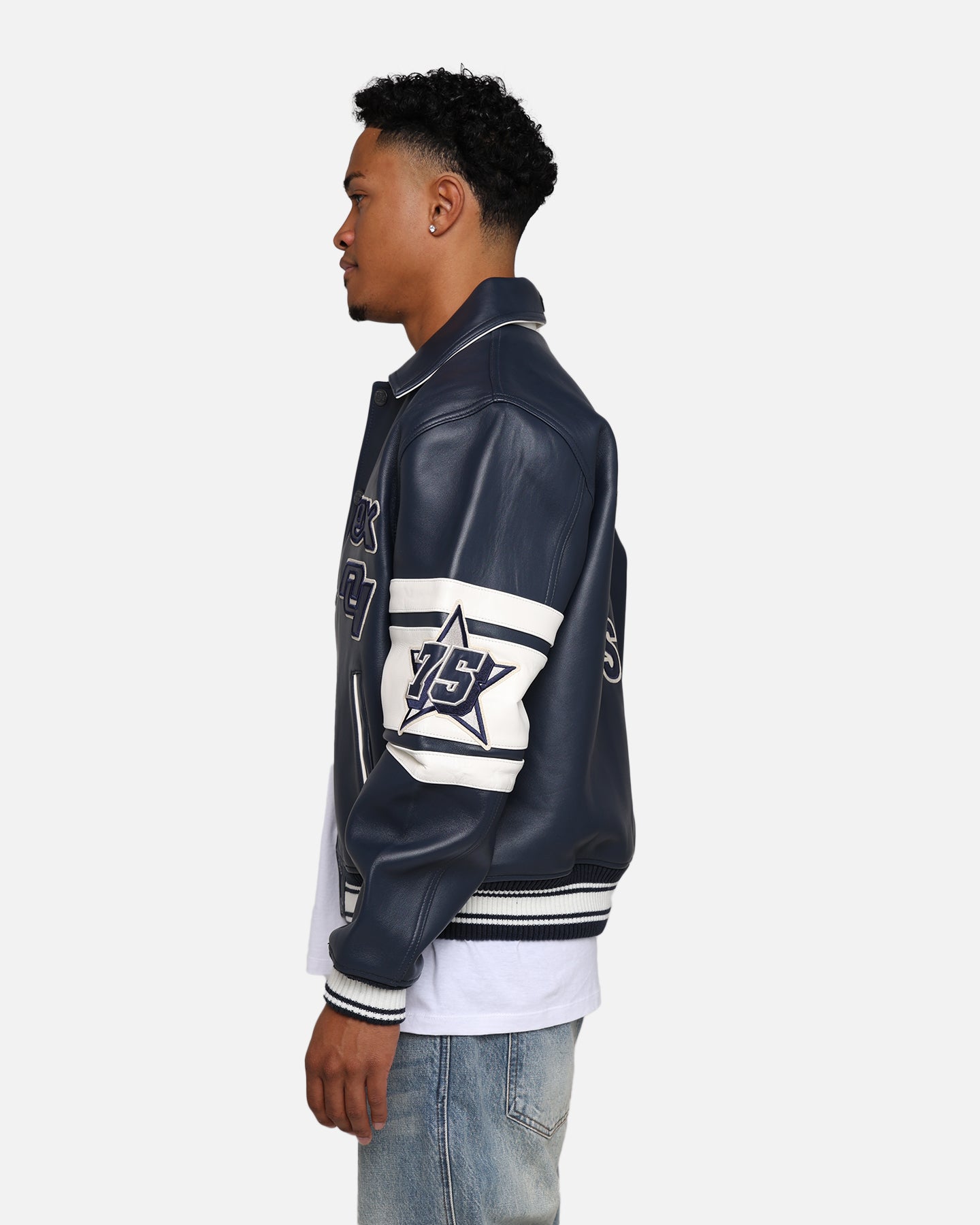 Avirex Bronx Jacket Varsity Blue | Culture Kings US