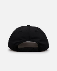 Malbon Nylon Structured Rope Snapback Black/White