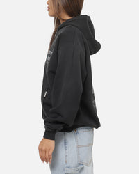 Represent Private Members Hoodie Stained Black