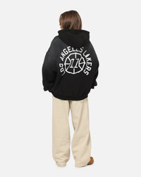 Mitchell & Ness Los Angeles Lakers Tape Hoodie Black