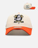 New Era Anaheim Ducks 'Team Color Visor' 9FORTY A-Frame Snapback Chrome/Official Team Color