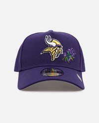 New Era Minnesota Vikings 'Purple Rose' 9FORTY A-Frame Snapback Purple