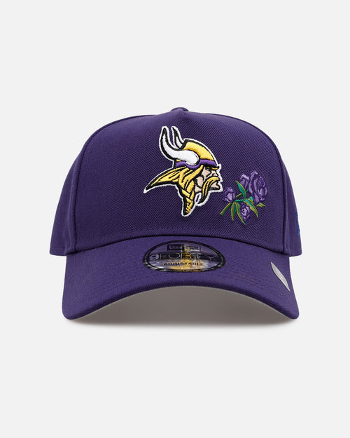 New Era Minnesota Vikings 'Purple Rose' 9FORTY A-Frame Snapback Purple