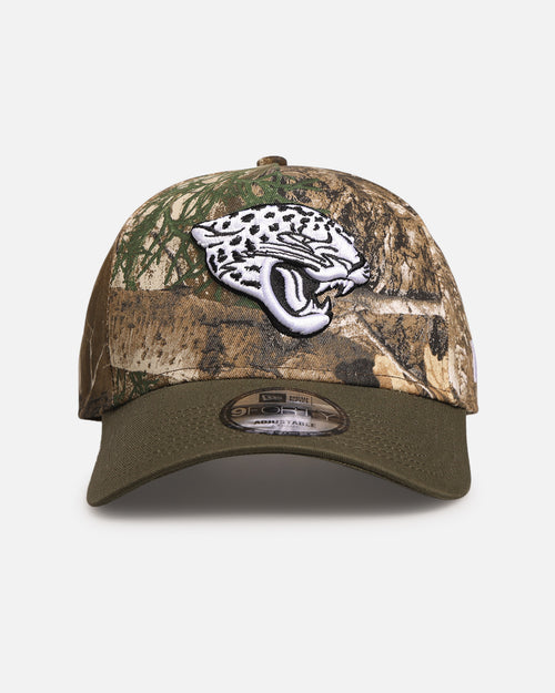 New Era Jacksonville Jaguars 'NFL Season Kick Off' 9FORTY A-Frame Snapback Realtree/Olive