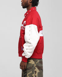 Loiter Frontier Varsity Jacket Red
