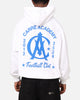 Carre Academy Chest Hoodie White