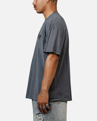 Saint Morta Black Doves Heavyweight T-Shirt Washed Charcoal