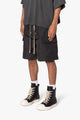 MNML Rave Double Cargo Shorts Black