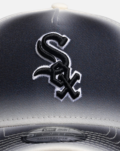 New Era Chicago White Sox 'Gradient Edge Reverse' 9FORTY A-Frame Snapback Black/White