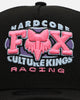 New Era Fox Racing X Culture Kings 9FORTY A-Frame Trucker Snapback Black