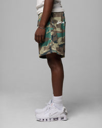 Loiter Excalibur Mesh Shorts Woodland Camo