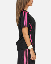 Adidas Women's Teamgeist T-Shirt Black/Pink