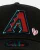 New Era Arizona Diamondbacks 'Baseball Hearts' 9FORTY A-Frame Snapback Official Team Color