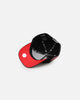 New Era San Francisco Giants 'Satin Scarlet' 9FORTY A-Frame Snapback Black/Scarlet