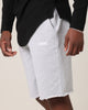 Saint Morta Baggy 90's Sweat Shorts Light Grey Marl