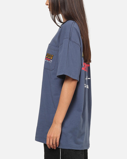 Key Street Pocket T-Shirt Navy