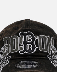 New Era Boston Red Sox 'Tribal' Classic Casual Strapback Washed Black