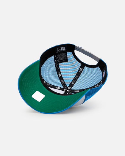 New Era Detroit Lions 'Team Motto' 9FORTY A-Frame Trucker Snapback Official Team Colors