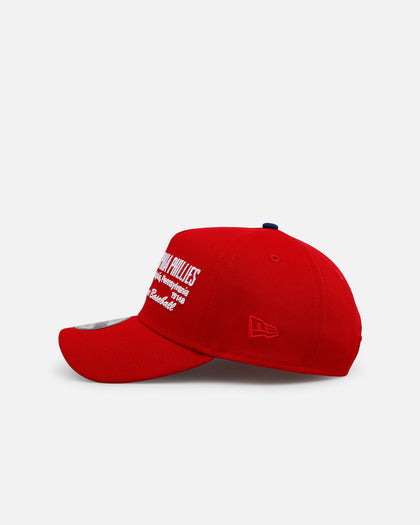New Era Philadelphia Phillies 'Workleague' 9FORTY A-Frame Snapback Red
