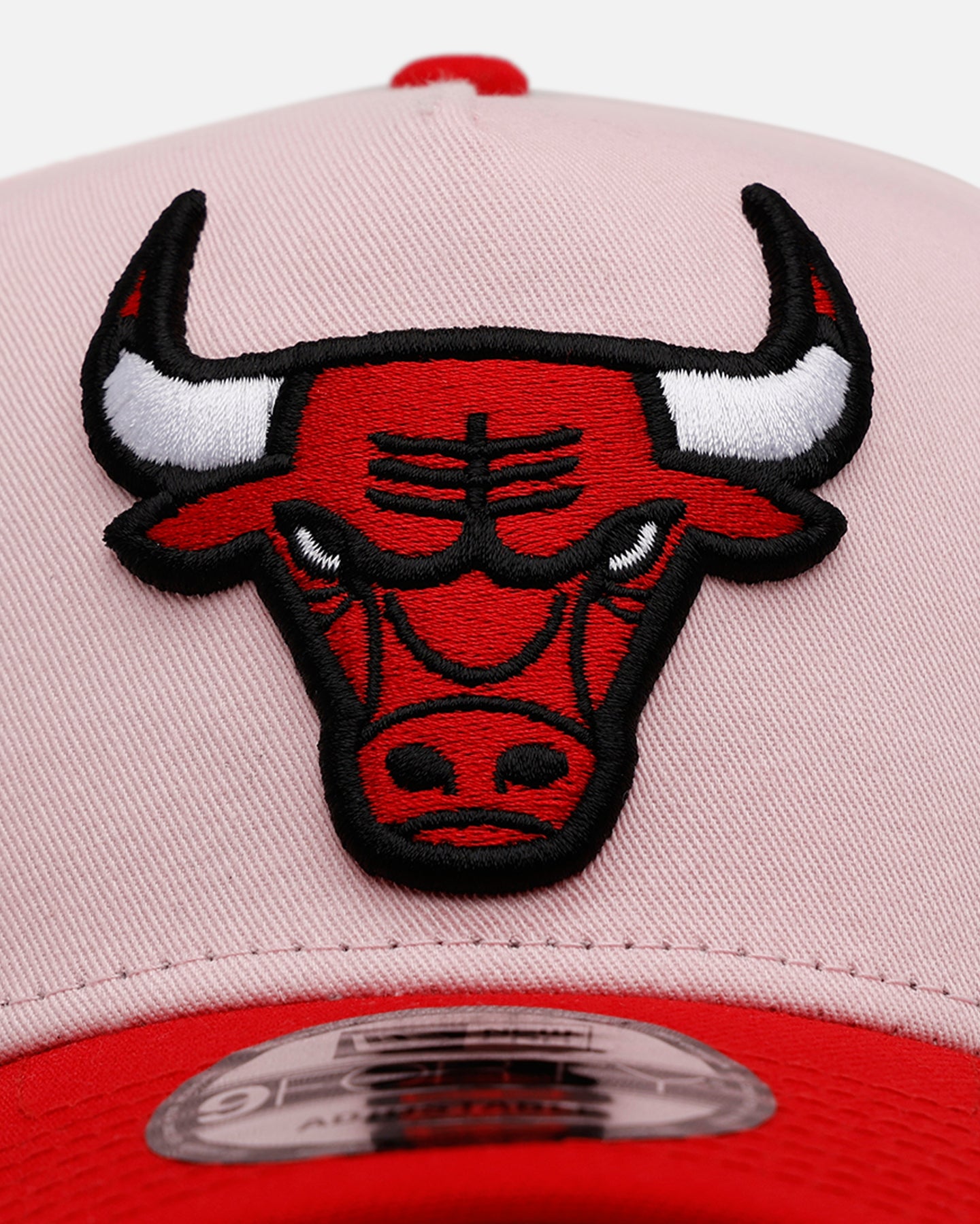 New Era Chicago Bulls 'Pink Crown' 9FORTY A-Frame Snapback Pink