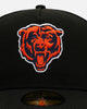 New Era Chicago Bears 'Black And Team Color' 59FIFTY Fitted Black/Official Team Color