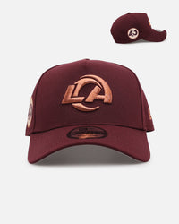 New Era Los Angeles Rams 'Penny' 9FORTY A-Frame Snapback Maroon