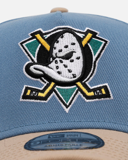 New Era Anaheim Ducks 'Easy Breezy' 9FORTY A-Frame Snapback Blue/Tan